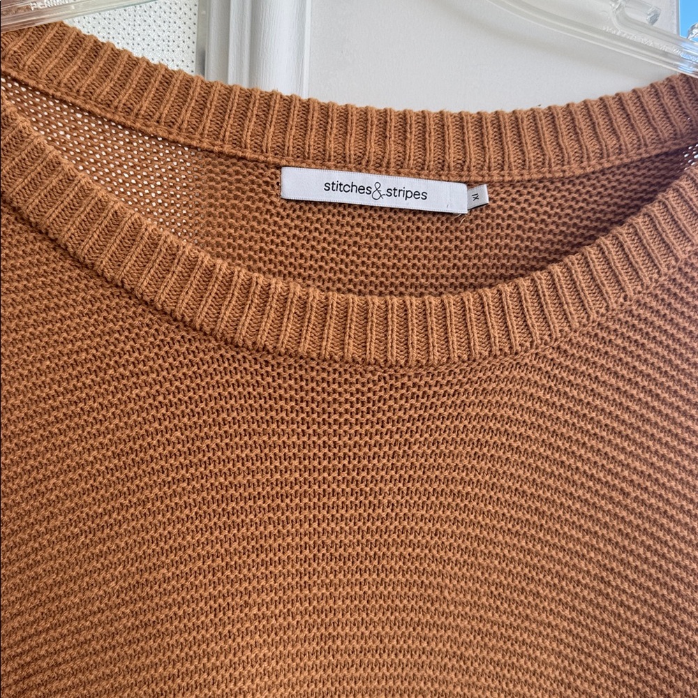 Colorblock Crew Neck Sweater - Picture 2 of 3
